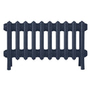Grace - Anthracite Cast Iron Column Radiator H300mm x W635mm 4 Column - Wall Hung