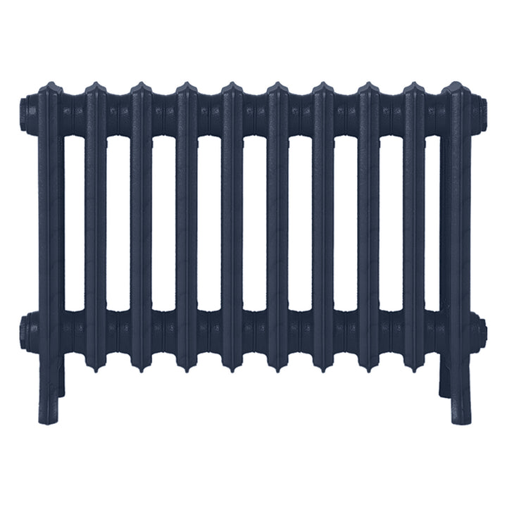 Grace - Anthracite Cast Iron Column Radiator H500mm x W635mm 4 Column - Floor Standing