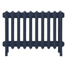 Grace - Anthracite Cast Iron Column Radiator H500mm x W635mm 4 Column - Floor Standing