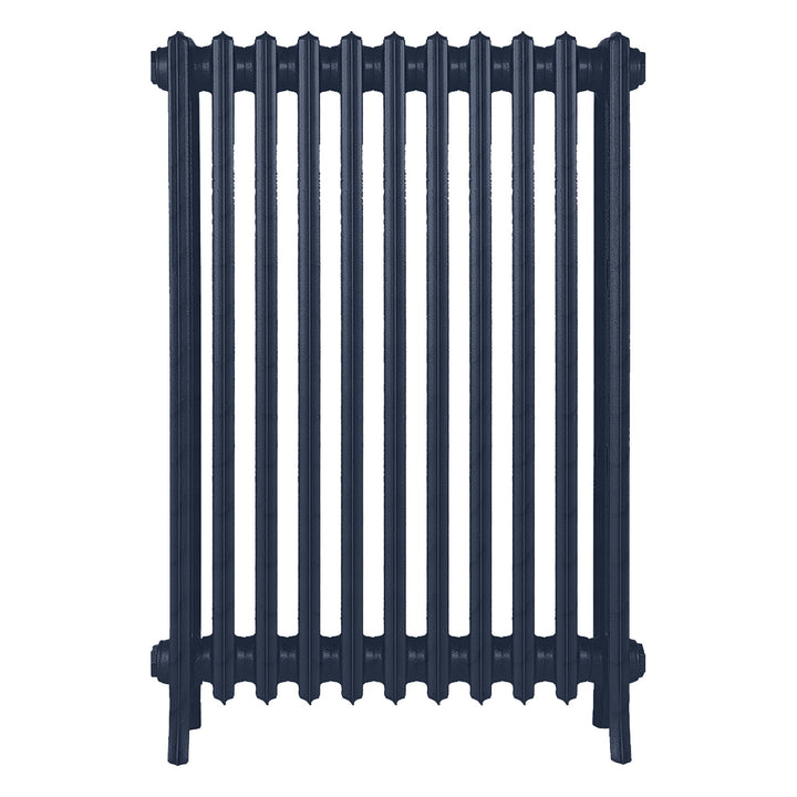 Grace - Anthracite Cast Iron Column Radiator H950mm x W696mm 4 Column - Floor Standing