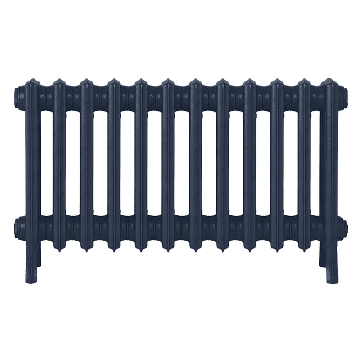 Grace - Anthracite Cast Iron Column Radiator H500mm x W756mm 4 Column - Floor Standing