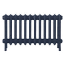 Grace - Anthracite Cast Iron Column Radiator H500mm x W756mm 4 Column - Floor Standing