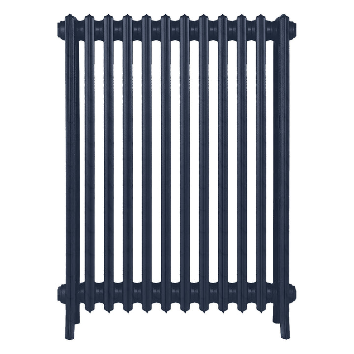 Grace - Anthracite Cast Iron Column Radiator H950mm x W756mm 4 Column - Floor Standing