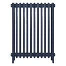 Grace - Anthracite Cast Iron Column Radiator H950mm x W756mm 4 Column - Floor Standing