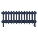 Grace - Anthracite Cast Iron Column Radiator H300mm x W817mm 4 Column - Wall Hung