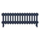 Grace - Anthracite Cast Iron Column Radiator H300mm x W938mm 4 Column - Wall Hung