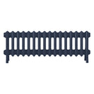 Grace - Anthracite Cast Iron Column Radiator H300mm x W998mm 4 Column - Wall Hung