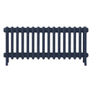 Grace - Anthracite Cast Iron Column Radiator H500mm x W998mm 4 Column - Floor Standing