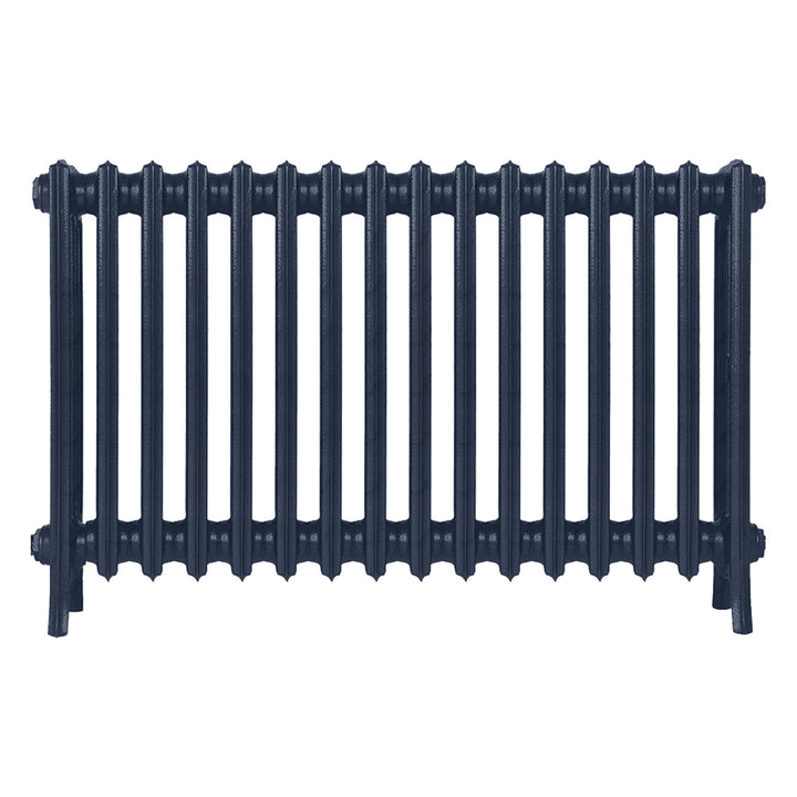 Grace - Anthracite Cast Iron Column Radiator H600mm x W998mm 4 Column - Wall Hung
