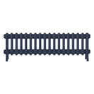 Grace - Anthracite Cast Iron Column Radiator H300mm x W1119mm 4 Column - Wall Hung