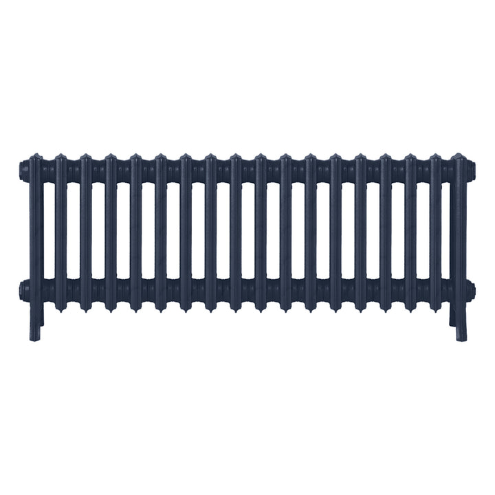 Grace - Anthracite Cast Iron Column Radiator H500mm x W1119mm 4 Column - Floor Standing
