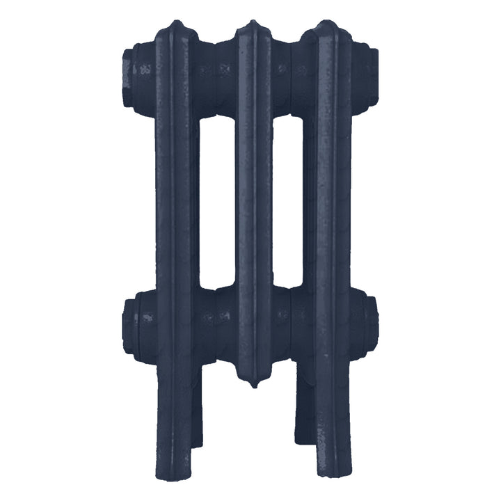 Grace - Anthracite Cast Iron Column Radiator H350mm x W212mm 4 Column - Floor Standing