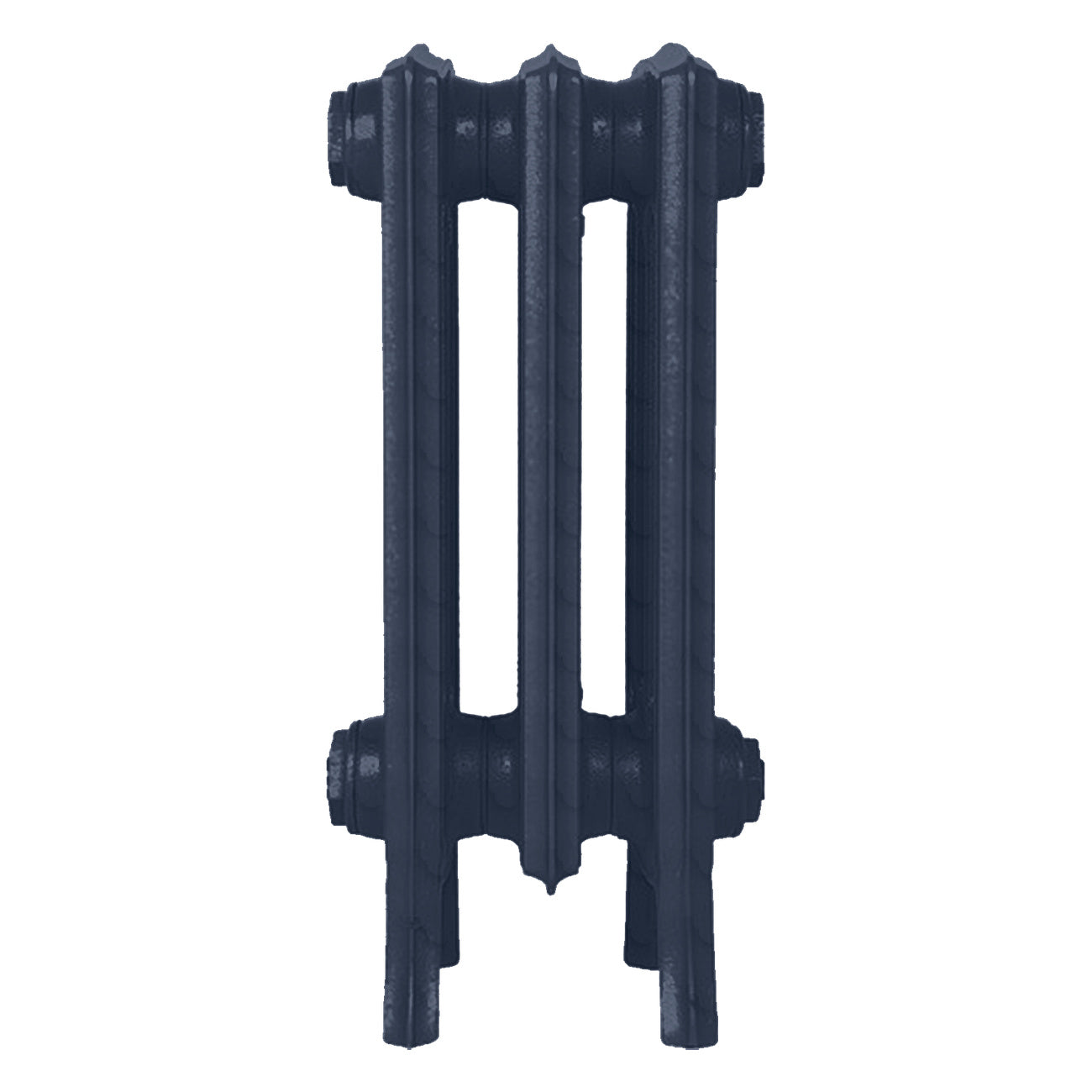Grace - Anthracite Cast Iron Column Radiator H500mm x W212mm 4 Column - Floor Standing