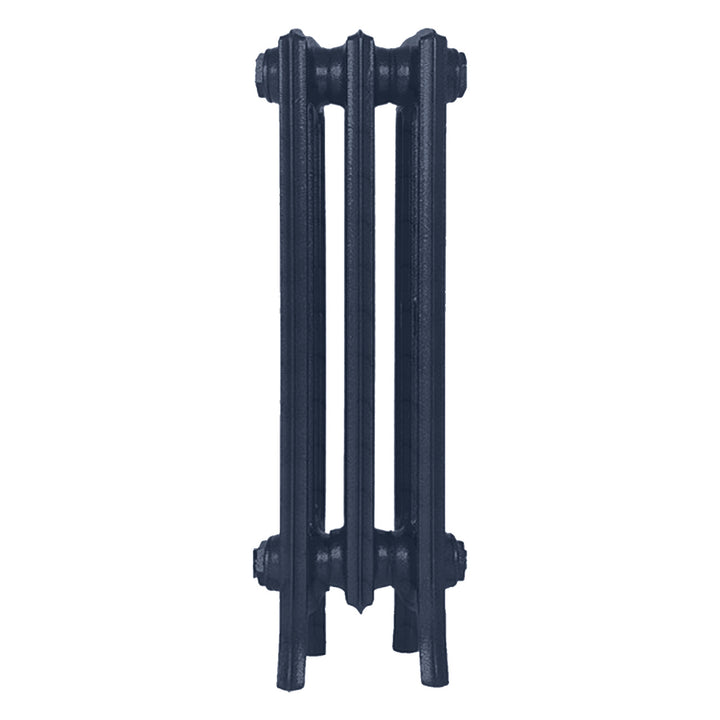 Grace - Anthracite Cast Iron Column Radiator H650mm x W212mm 4 Column - Floor Standing