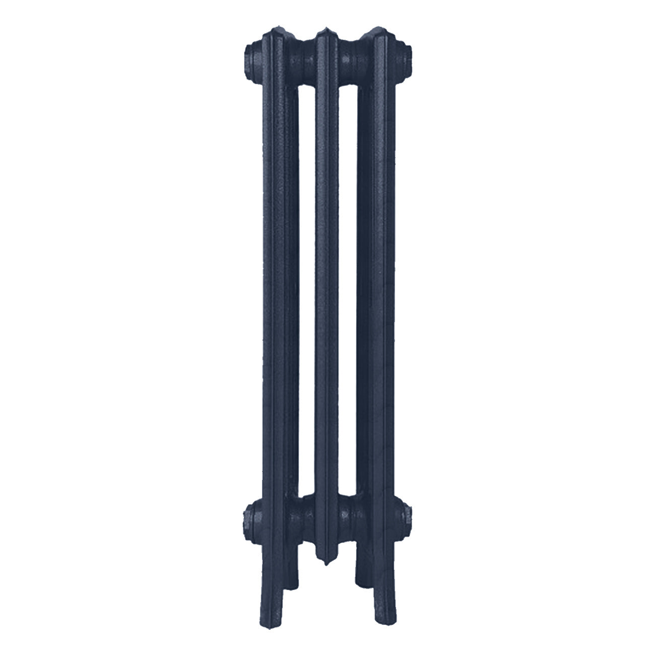 Grace - Anthracite Cast Iron Column Radiator H700mm x W212mm 4 Column - Wall Hung