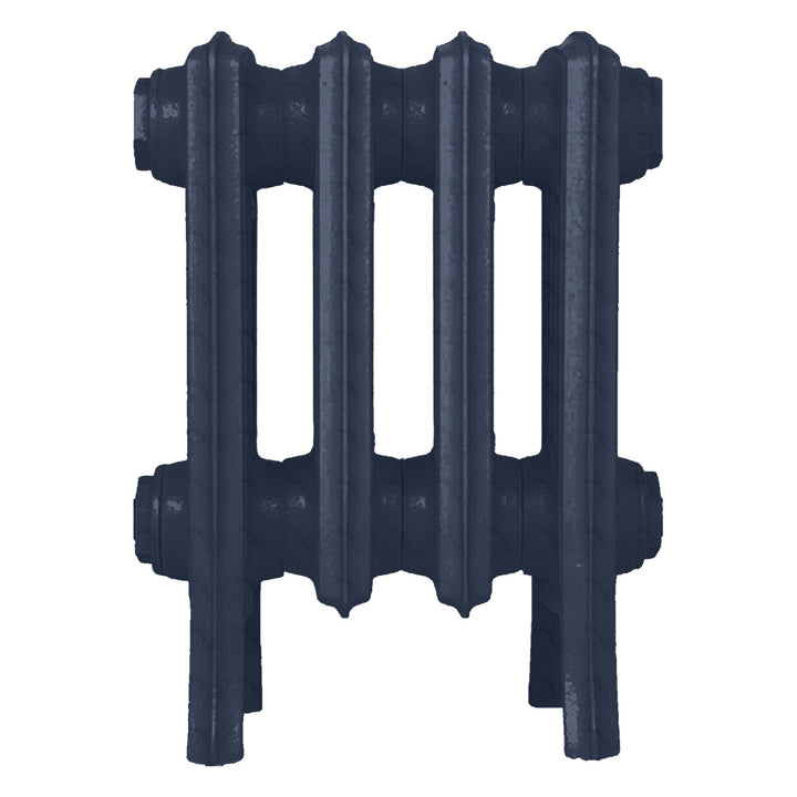 Grace - Anthracite Cast Iron Column Radiator H300mm x W272mm 4 Column - Wall Hung