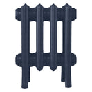 Grace - Anthracite Cast Iron Column Radiator H300mm x W272mm 4 Column - Wall Hung