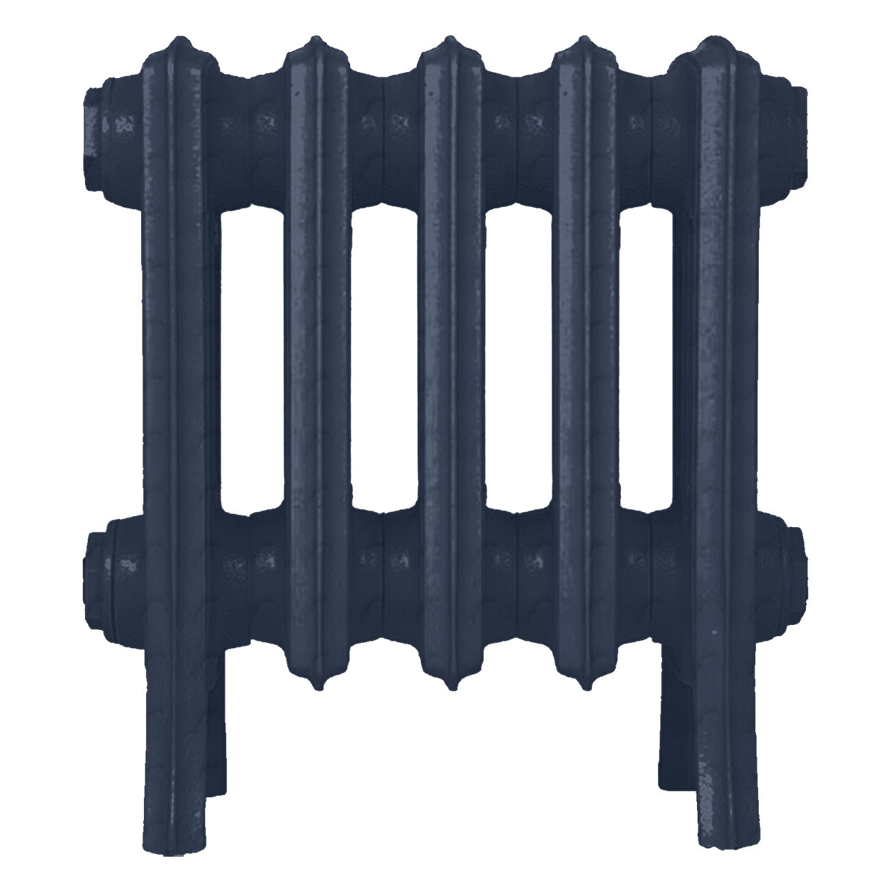 Grace - Anthracite Cast Iron Column Radiator H300mm x W333mm 4 Column - Wall Hung