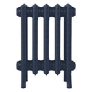 Grace - Anthracite Cast Iron Column Radiator H500mm x W333mm 4 Column - Floor Standing