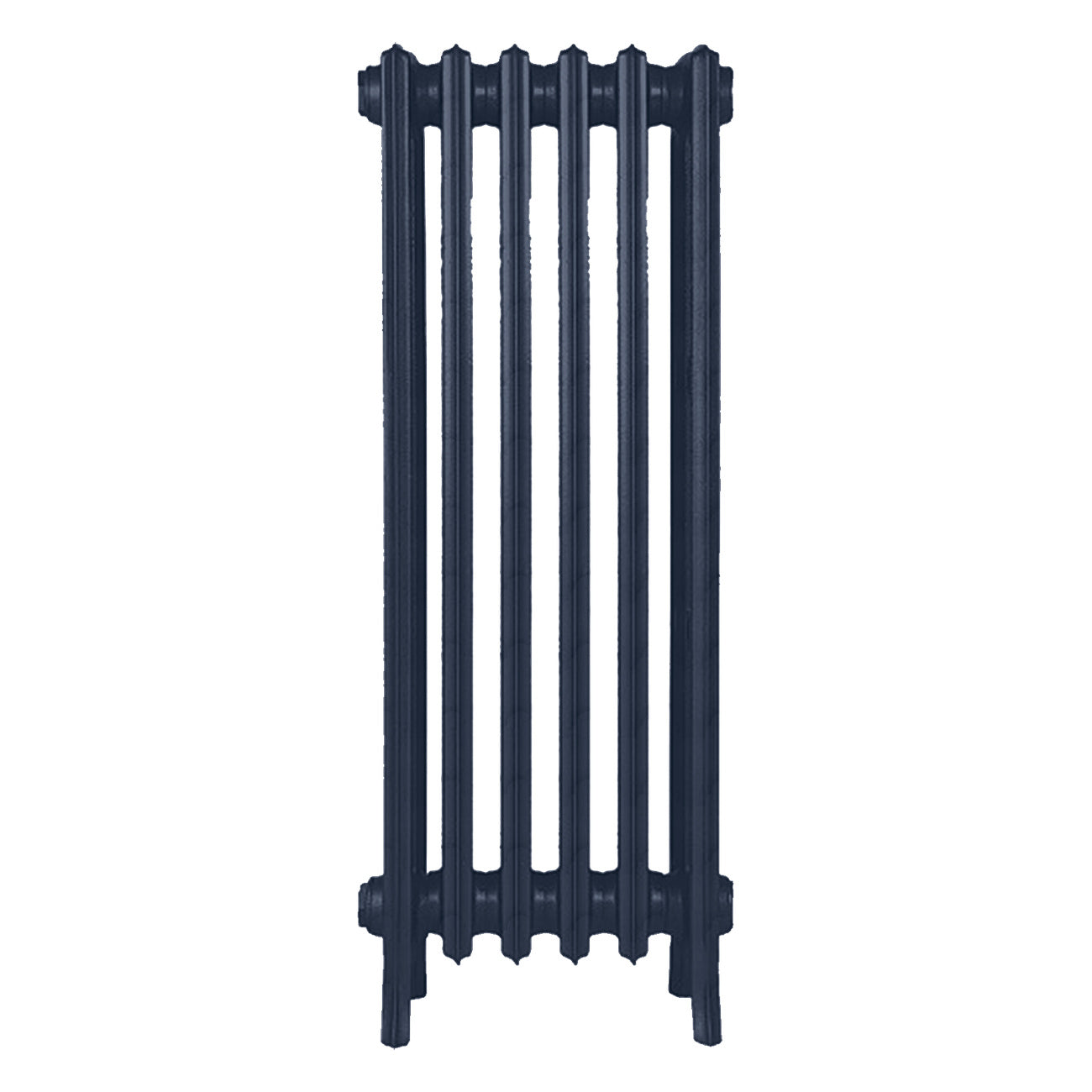 Grace - Anthracite Cast Iron Column Radiator H950mm x W393mm 4 Column - Floor Standing