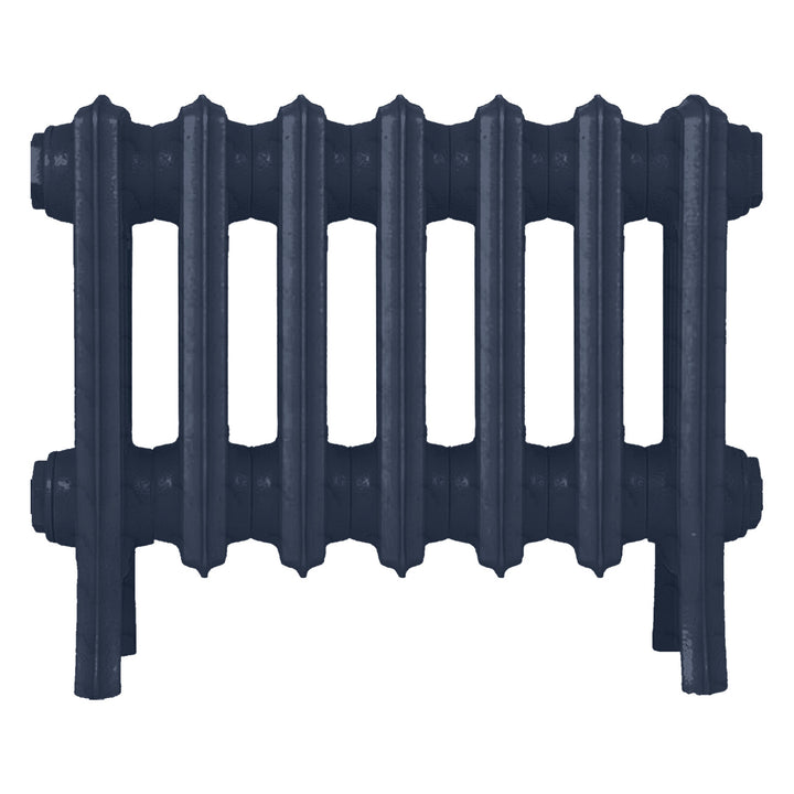Grace - Anthracite Cast Iron Column Radiator H300mm x W454mm 4 Column - Wall Hung