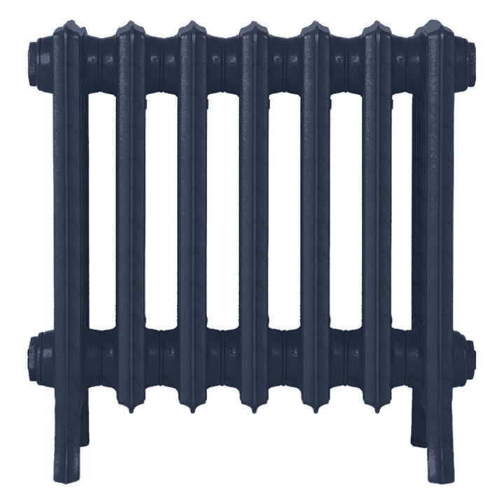 Grace - Anthracite Cast Iron Column Radiator H500mm x W454mm 4 Column - Floor Standing