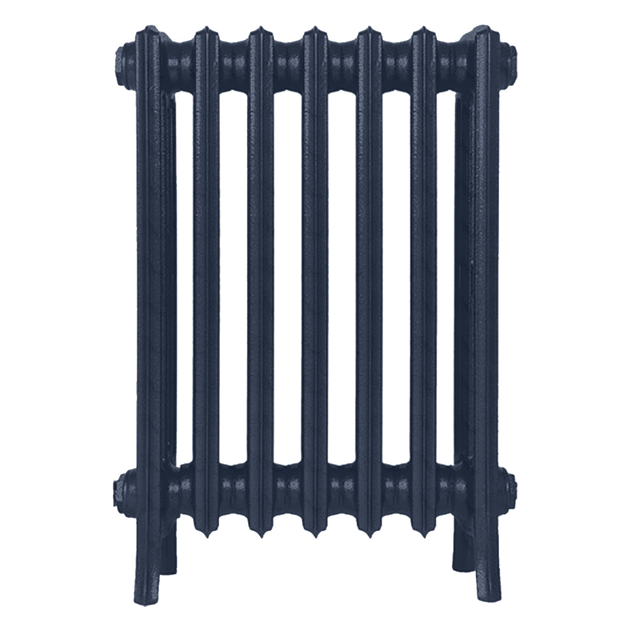 Grace - Anthracite Cast Iron Column Radiator H600mm x W454mm 4 Column - Wall Hung
