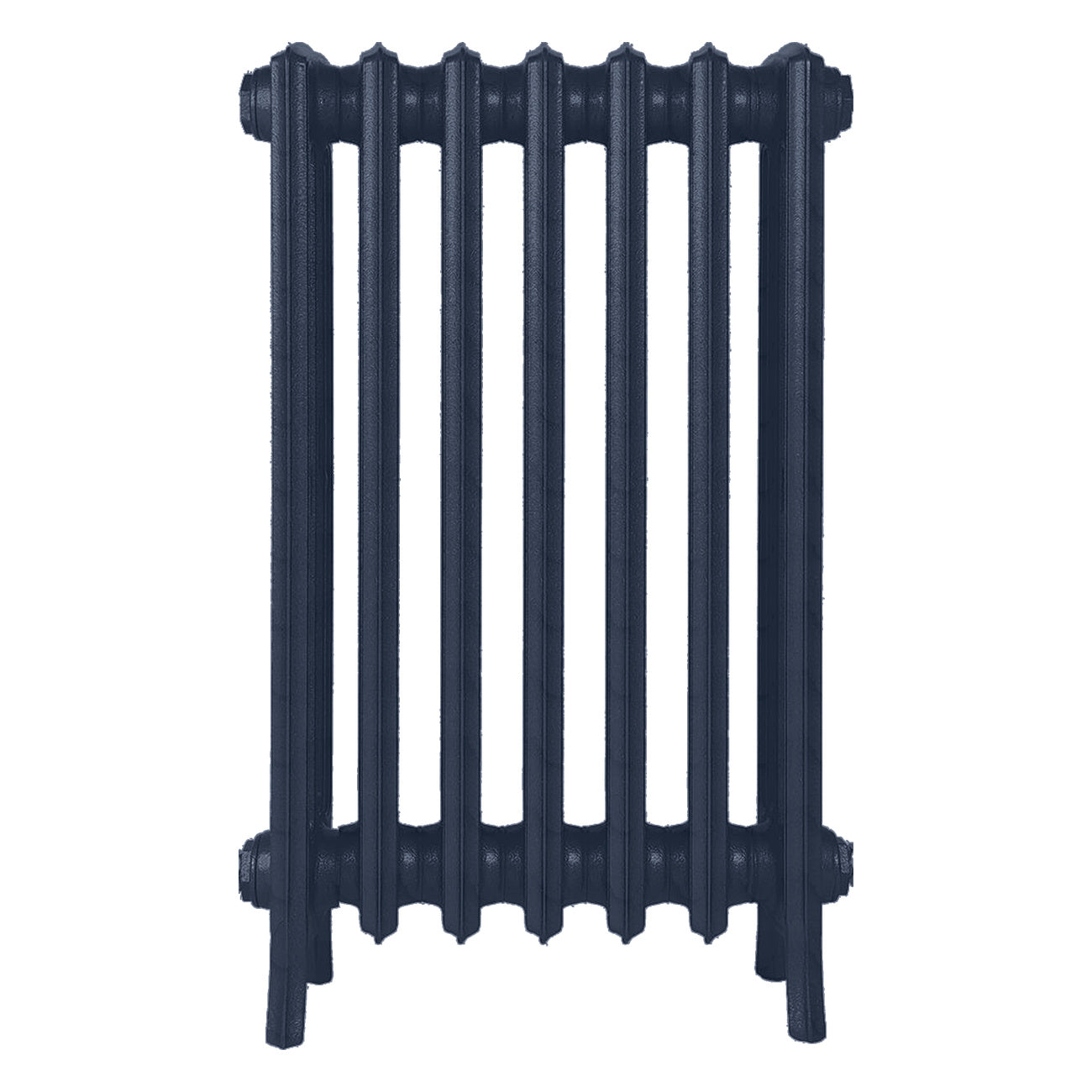 Grace - Anthracite Cast Iron Column Radiator H700mm x W454mm 4 Column - Wall Hung