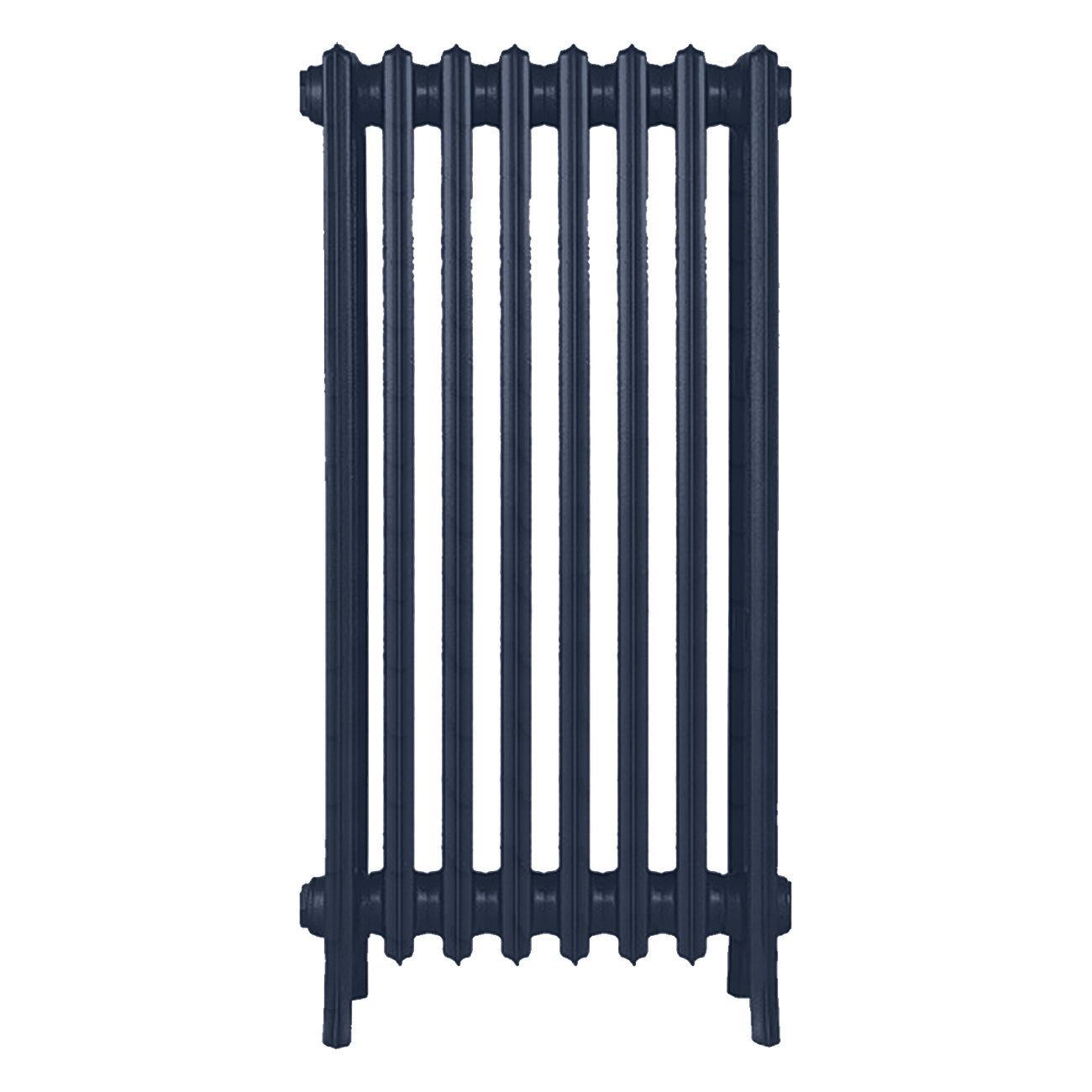 Grace - Anthracite Cast Iron Column Radiator H950mm x W514mm 4 Column - Floor Standing