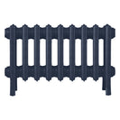 Grace - Anthracite Cast Iron Column Radiator H300mm x W575mm 4 Column - Wall Hung