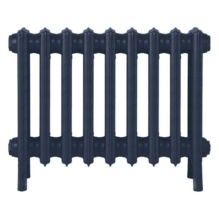 Grace - Anthracite Cast Iron Column Radiator H500mm x W575mm 4 Column - Floor Standing