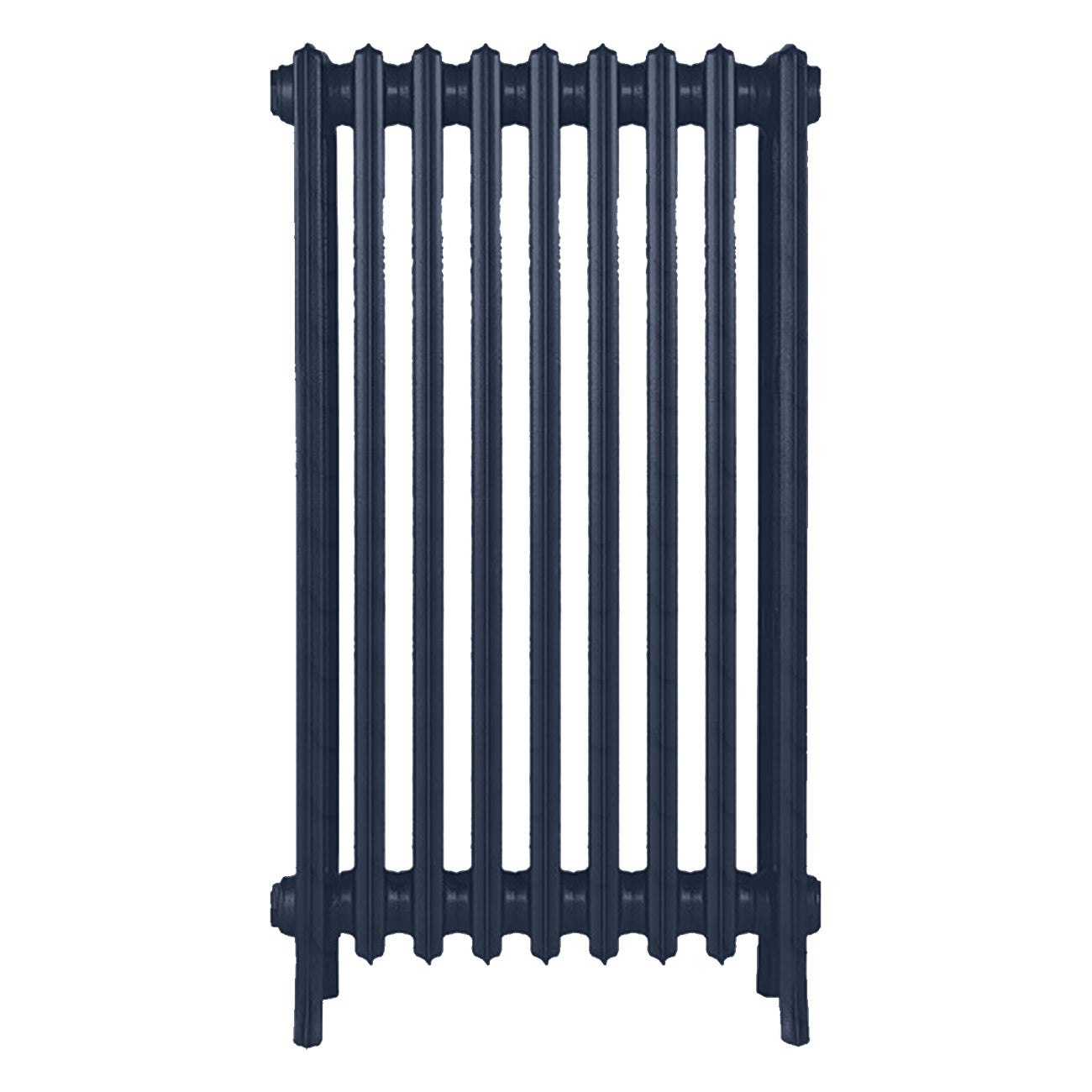 Grace - Anthracite Cast Iron Column Radiator H950mm x W575mm 4 Column - Floor Standing
