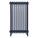 Grace - Anthracite Cast Iron Column Radiator H950mm x W575mm 4 Column - Floor Standing