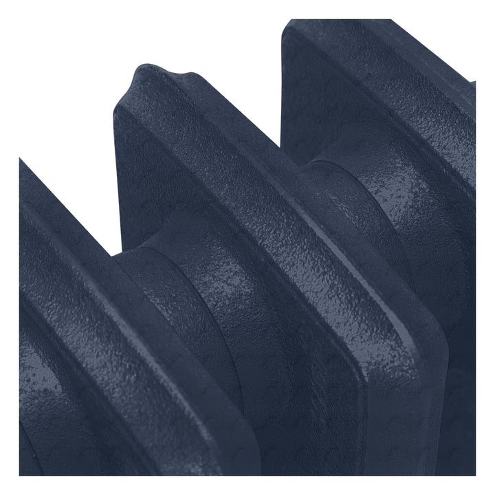 Grace - Anthracite Cast Iron Column Radiator H300mm x W272mm 4 Column - Wall Hung