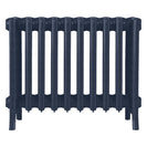 Grace - Anthracite Cast Iron Column Radiator H450mm x W635mm 6 Column - Wall Hung