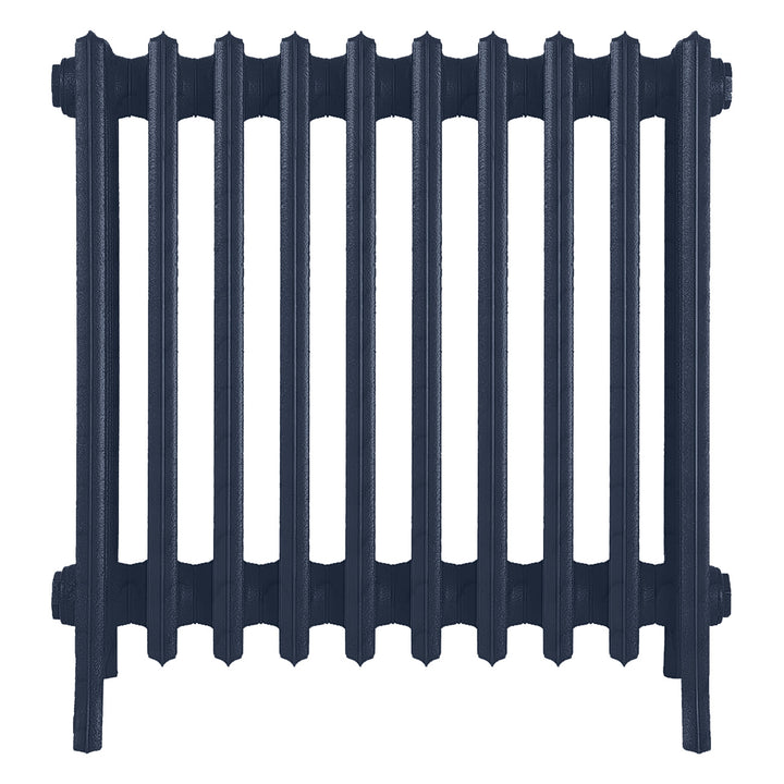Grace - Anthracite Cast Iron Column Radiator H600mm x W635mm 6 Column - Wall Hung