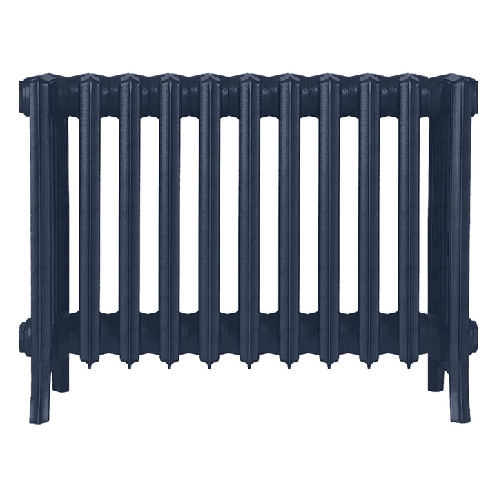 Grace - Anthracite Cast Iron Column Radiator H450mm x W696mm 6 Column - Wall Hung
