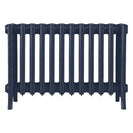 Grace - Anthracite Cast Iron Column Radiator H450mm x W756mm 6 Column - Wall Hung