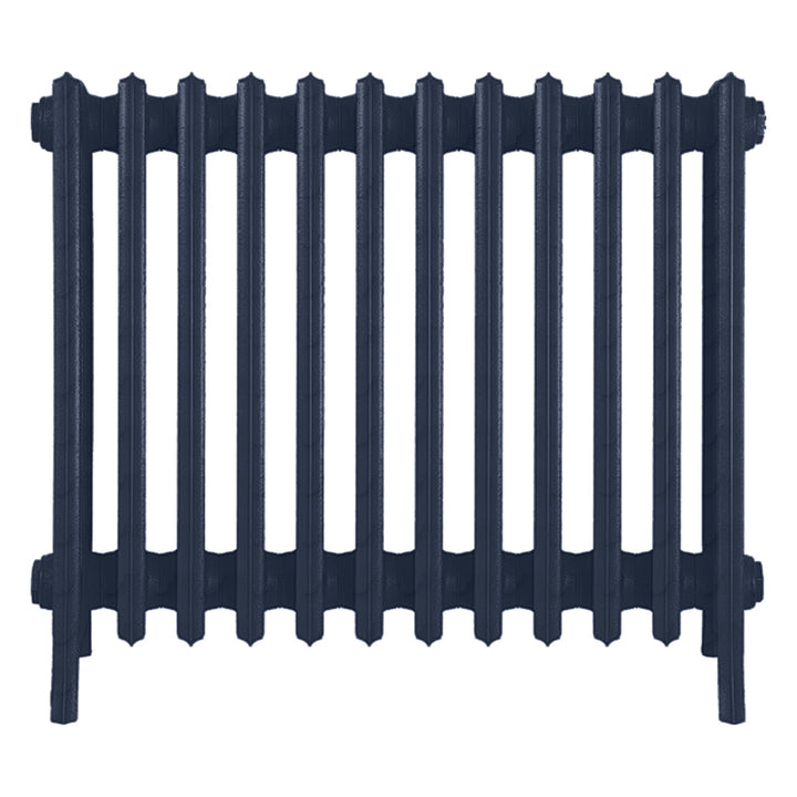 Grace - Anthracite Cast Iron Column Radiator H650mm x W756mm 6 Column - Floor Standing