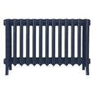 Grace - Anthracite Cast Iron Column Radiator H450mm x W817mm 6 Column - Wall Hung