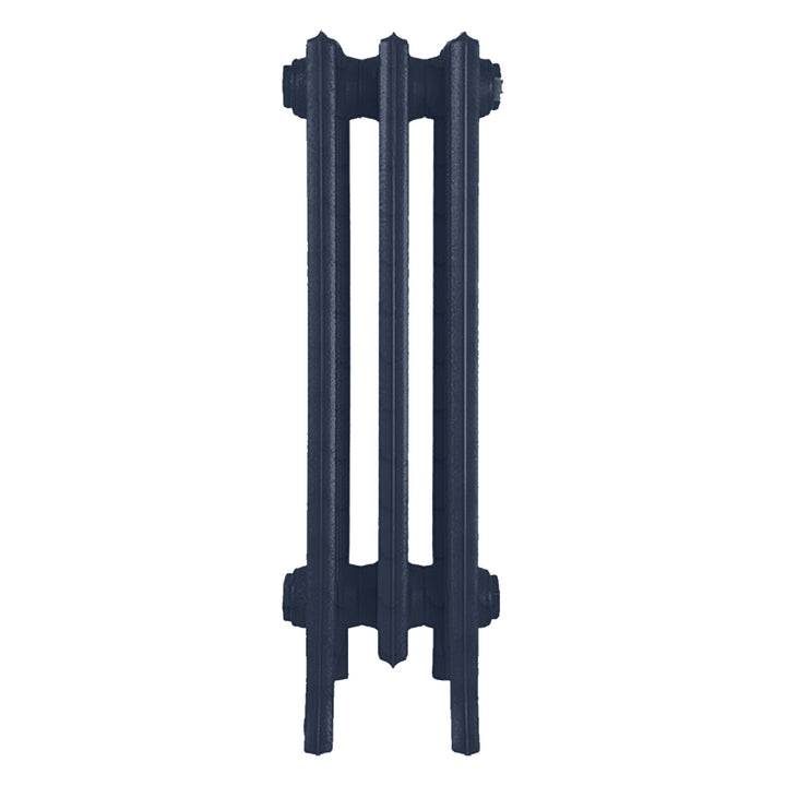 Grace - Anthracite Cast Iron Column Radiator H650mm x W212mm 6 Column - Floor Standing