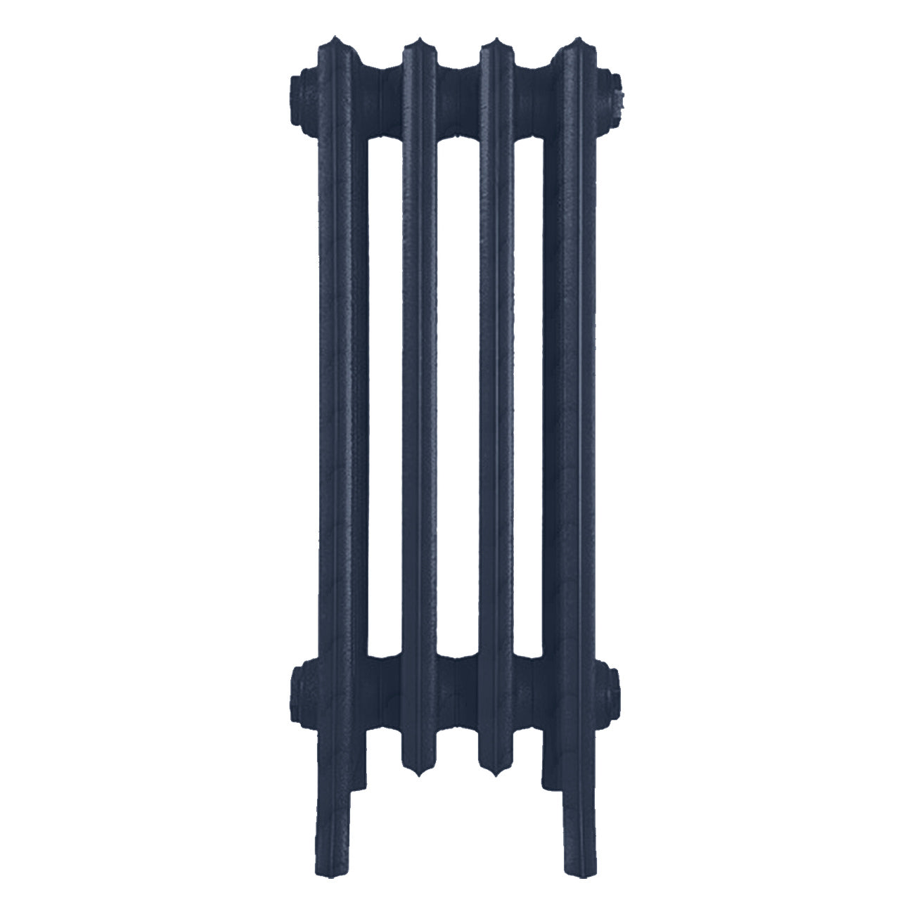 Grace - Anthracite Cast Iron Column Radiator H650mm x W272mm 6 Column - Floor Standing