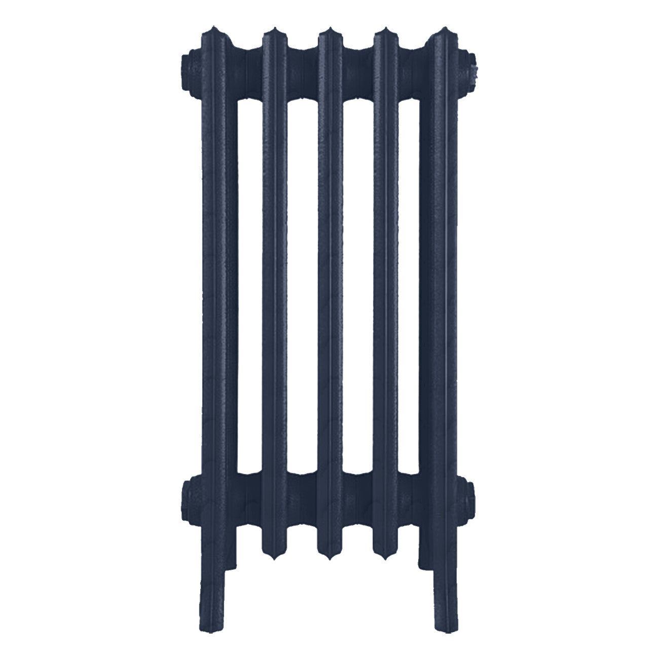 Grace - Anthracite Cast Iron Column Radiator H650mm x W333mm 6 Column - Floor Standing