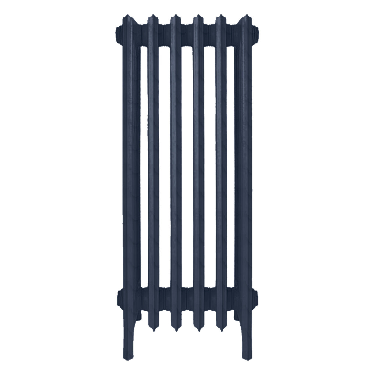Grace - Anthracite Cast Iron Column Radiator H950mm x W393mm 6 Column - Floor Standing