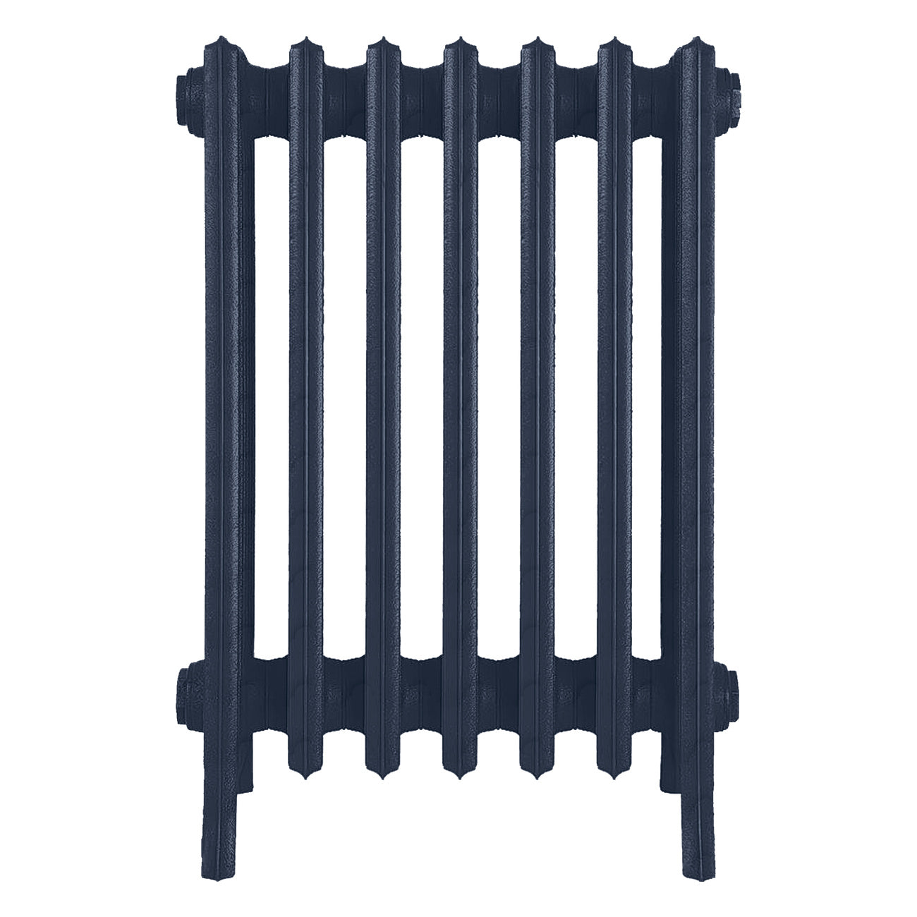 Grace - Anthracite Cast Iron Column Radiator H600mm x W454mm 6 Column - Wall Hung