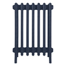 Grace - Anthracite Cast Iron Column Radiator H600mm x W454mm 6 Column - Wall Hung