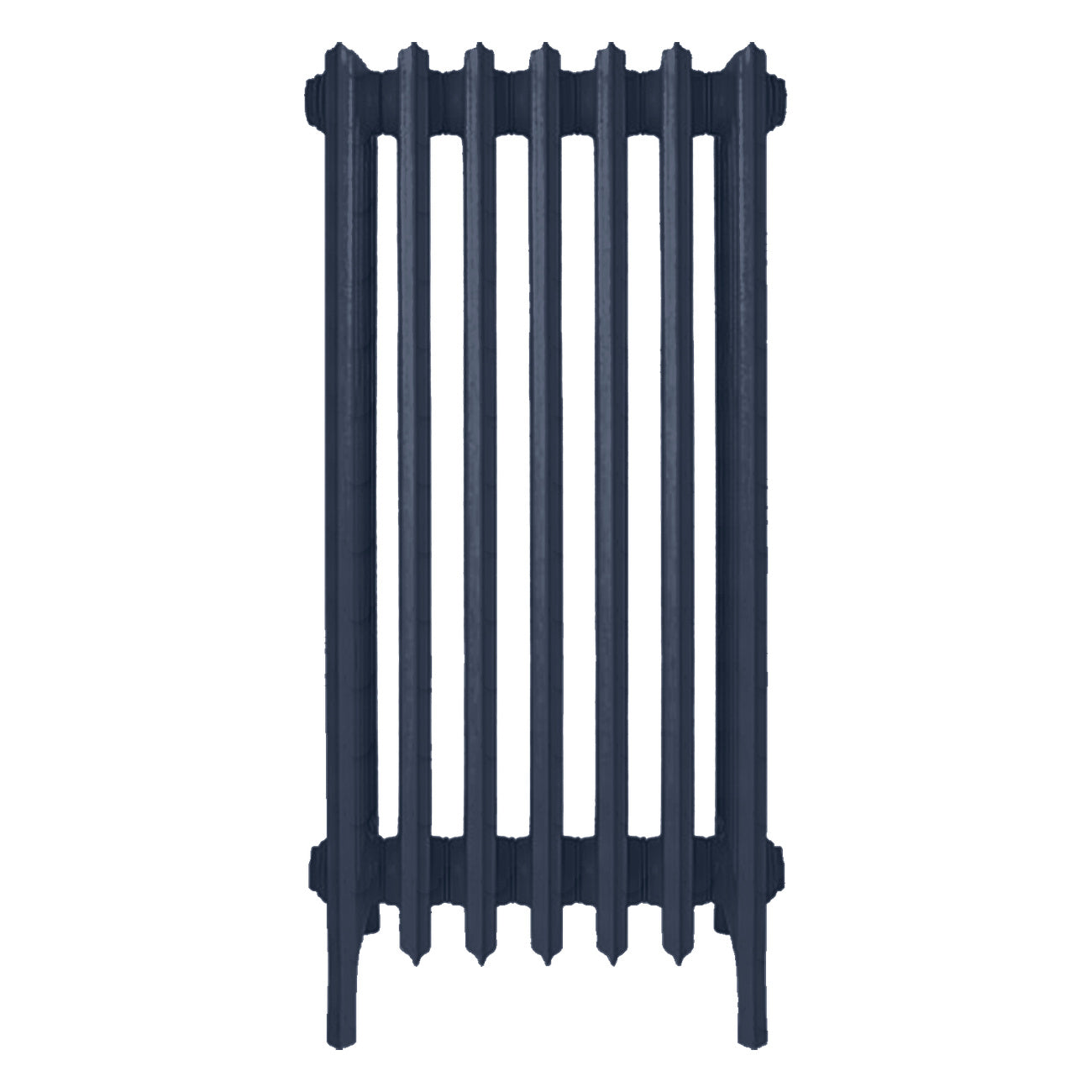 Grace - Anthracite Cast Iron Column Radiator H950mm x W454mm 6 Column - Floor Standing