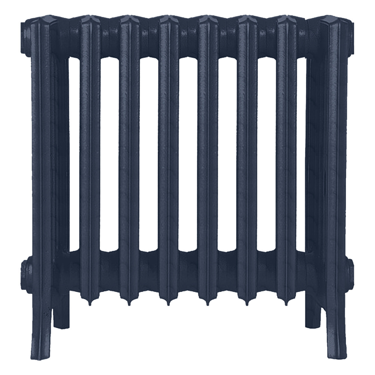 Grace - Anthracite Cast Iron Column Radiator H450mm x W514mm 6 Column - Wall Hung