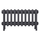 Grace - Black Iron Cast Iron Column Radiator H350mm x W635mm 4 Column - Floor Standing