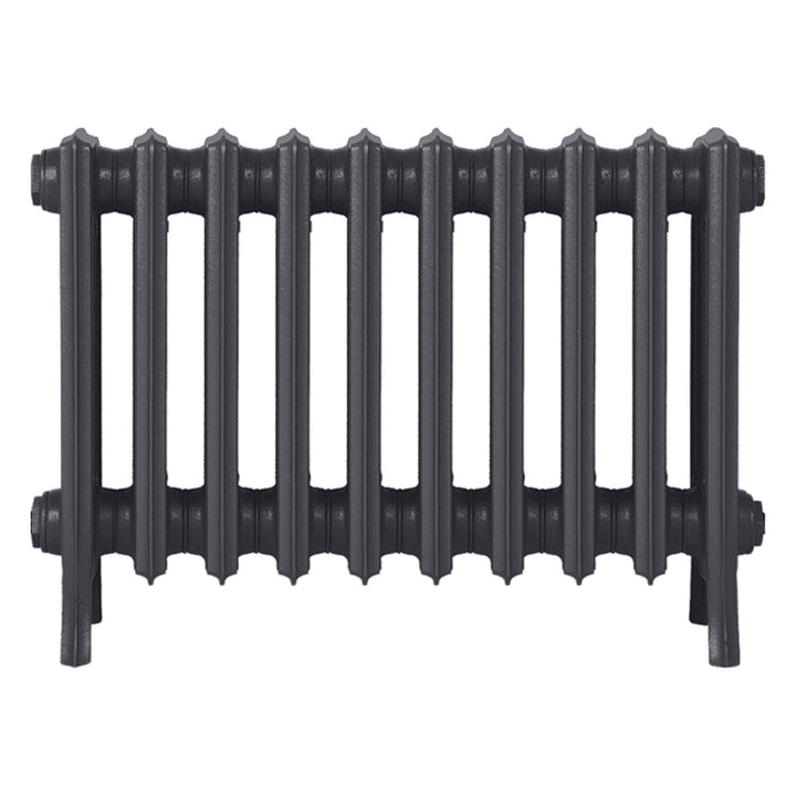 Grace - Black Iron Cast Iron Column Radiator H450mm x W635mm 4 Column - Wall Hung